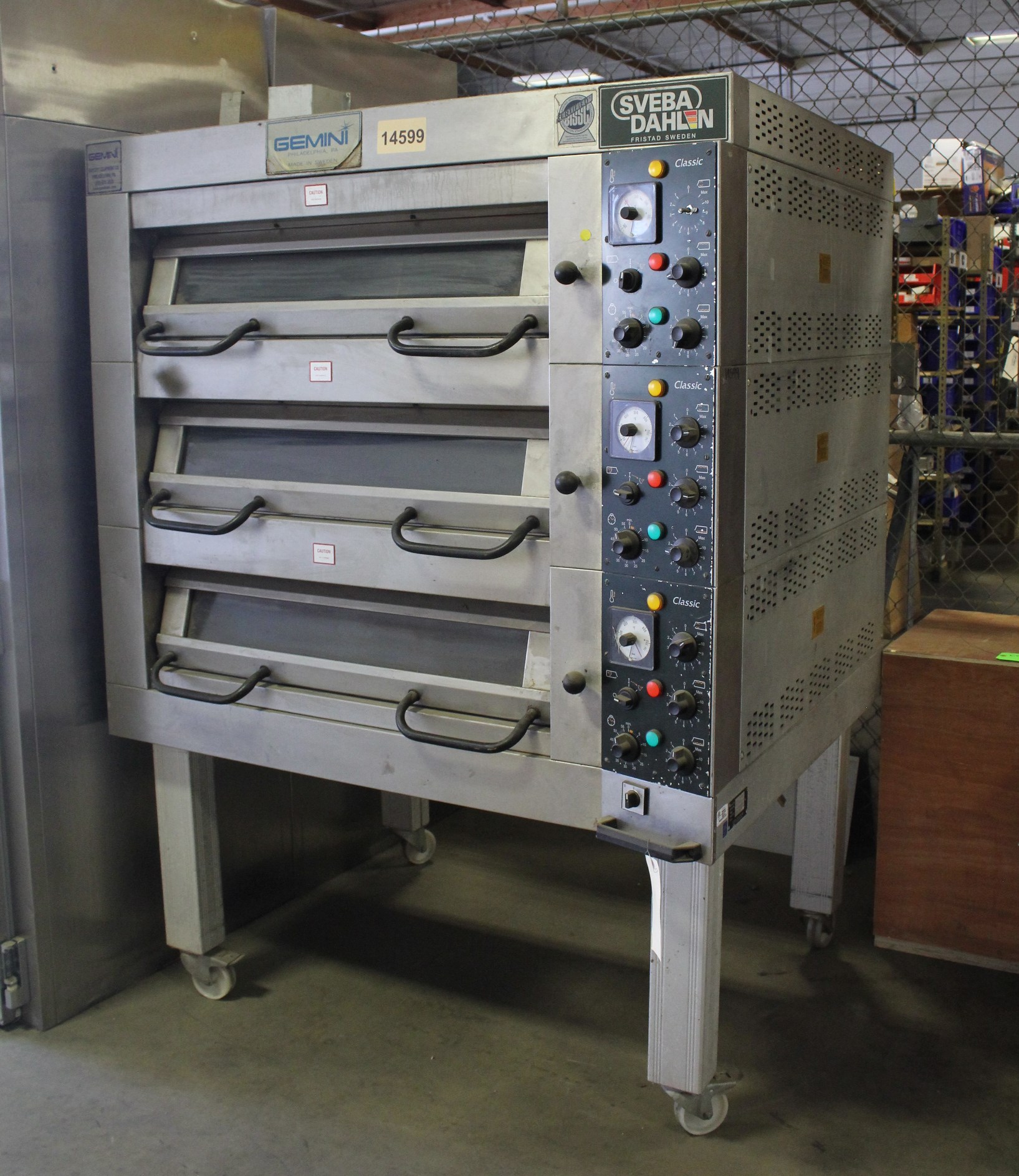 Sveba dahlen single deck oven