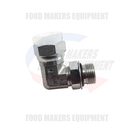 FBME SPG-FA & SPG-SB Swivel 90 Degree Fitting, 1/2" M x 1/2" F.